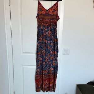 SHEIN Multicolor Floral Maxi Dress